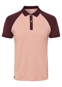 Only & Sons Only & Sons, Herren Poloshirt, Rosa / Weinrot