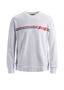 Jack & Jones JACK & JONES, Herren Sweatshirt, Blau / Rot / Wei&szlig;