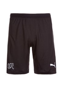 Puma, Herren Schweiz Short WM 2018, Schwarz / Wei&szlig;