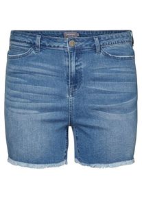 JUNAROSE, Damen Shorts, Blau
