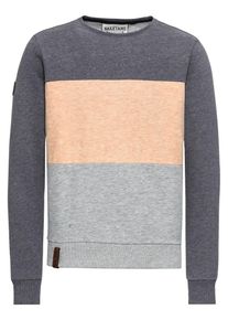 Naketano, Herren Sweatshirt, Grau / Apricot