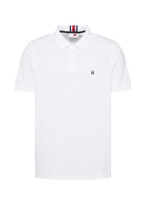 Tommy Hilfiger, Herren Poloshirt 'LEWIS HAMILTON', Wei&szlig;