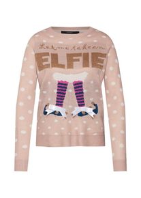 V&eacute;ro Moda VERO MODA, Damen Pullover 'ALFIE', Nachtblau / Braun / Ros&eacute; / Neonpink / Wei&szlig;