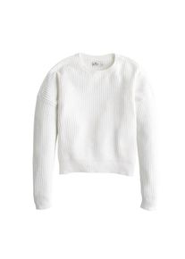 Hollister, Damen Pullover, Wei&szlig;