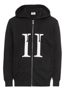 BECK2BECK, Herren Sweatjacke 'BTOBzipper', Schwarz / Wei&szlig;