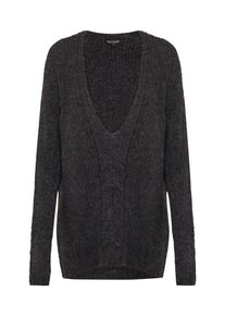 Review, Damen Pullover, Dunkelgrau