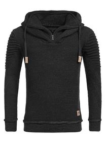 INDICODE JEANS, Herren Kapuzenpullover 'Kinshasa', Schwarz