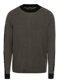 Drykorn, Herren Pullover 'LUAN', Grau / Schwarz