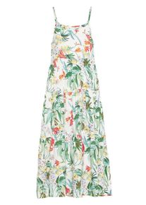 name it, M&auml;dchen Bluprint Maxikleid, Hellblau / Gr&uuml;n / Hellrot / Wei&szlig;