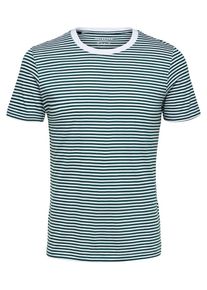 Selected Homme, Herren Shirt, Tanne / Wei&szlig;