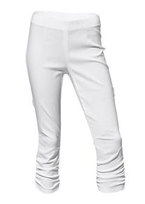Heine, Damen Caprihose, Wei&szlig;