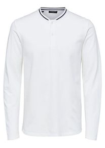 Selected Homme, Herren Poloshirt, Schwarz / Wei&szlig;