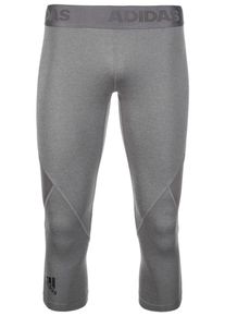 adidas Performance, Damen Trainingstight 'AlphaSkin Sport 3/4', Grau
