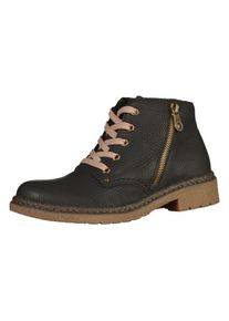 Rieker, Damen Stiefelette, Braun / Rosa / Schwarz