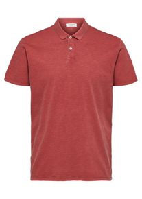 Selected Homme, Herren Poloshirt, Rotmeliert