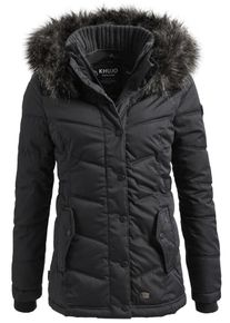Khujo, Damen Jacke 'WINSEN II', Anthrazit / Schwarz