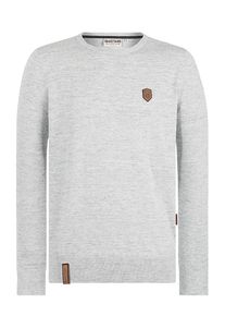 Naketano, Herren Pullover 'MDMA macht aha', Hellgrau