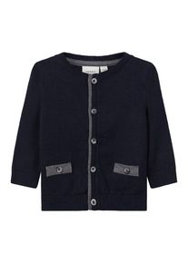 name it, M&auml;dchen Strickjacke, Nachtblau