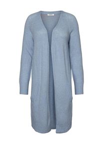 Pieces, Damen Strickjacke, Hellblau