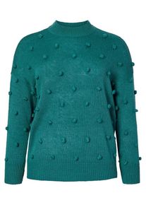 JUNAROSE, Damen Pullover, Smaragd