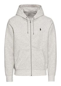 Polo Ralph Lauren, Herren Sweatjacke 'LSFZHOODM1-LONG SLEEVE-KNIT', Graumeliert