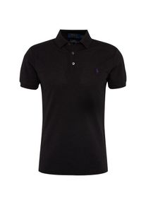 Polo Ralph Lauren, Herren Poloshirt 'SSKCSLM1-SHORT SLEEVE-KNIT', Dunkelgrau