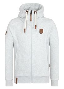 Naketano, Herren Sweatjacke 'Birol', Hellgrau