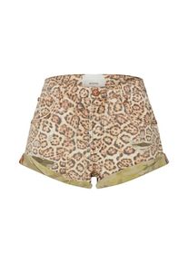 One Teaspoon, Damen Shorts 'bandits', Beige