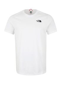 The North Face, Herren T-Shirt 'Red Box', Neonrot / Schwarz / Wei&szlig;
