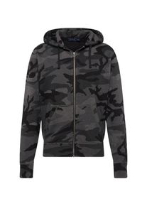 Polo Ralph Lauren, Herren Sweatjacke 'LSFZM3-LONG SLEEVE-KNIT', Grau / Anthrazit