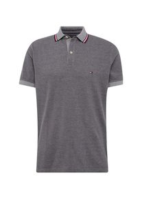 Tommy Hilfiger, Herren Poloshirt 'OXFORD TIPPED REGULAR POLO', Graumeliert