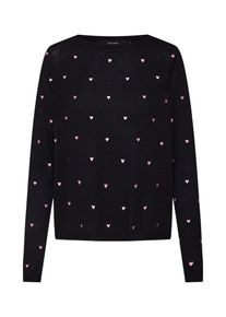 V&eacute;ro Moda VERO MODA, Damen Pullover 'VMHERA LS O NECK BLOUSE', Schwarz