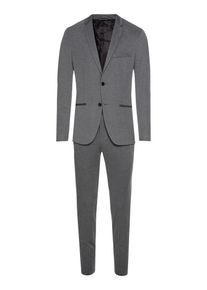 Jack & Jones JACK & JONES, Herren Anzug 'JPRSTEVEN SUIT', Graumeliert