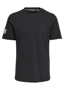 Only & Sons Only & Sons, Herren T-Shirt, Anthrazit / Graumeliert / Wei&szlig;
