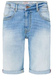 PETROL INDUSTRIES, Herren Shorts, Blue Denim / Hellblau