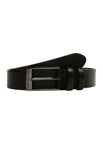 Tommy Hilfiger, Herren Lederg&uuml;rtel 'FORMAL' 3.5cm, Schwarz
