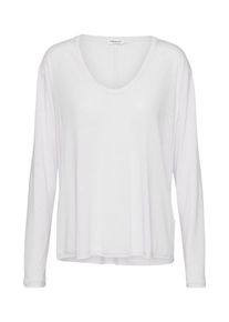 Filippa K, Damen Langarmshirt 'Scoop Neck Long Sleeve Top', Rosa