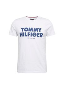Tommy Hilfiger, Herren Shirt, Blau / Wei&szlig;