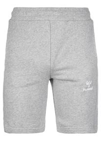 Hummel, Herren Short, Graumeliert / Wei&szlig;