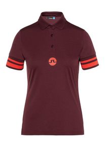 J. Lindeberg J.Lindeberg, Damen Poloshirt 'W Wynne TX', Weinrot