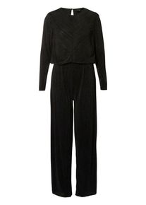 Selected Femme, Damen Lang&auml;rmeliger Jumpsuit, Schwarz