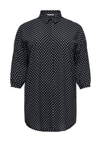 Only Carmakoma, Damen Hemd, Schwarz