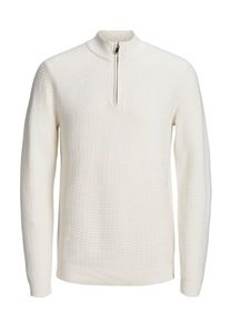 Jack & Jones JACK & JONES, Herren Strickpullover, Wei&szlig;