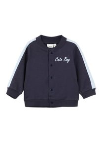 name it, Sweat Strickjacke, Nachtblau / Hellblau
