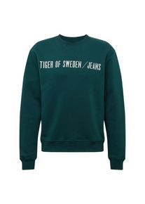 Tiger Of Sweden, Herren Sweatshirt 'TANA', Aqua / Wei&szlig;