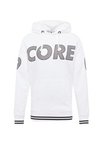 Jack & Jones JACK & JONES, Herren Sweatshirt 'COPHOENIX', Schwarz / Wei&szlig;