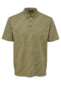 Only & Sons Only & Sons, Herren Poloshirt, Gr&uuml;nmeliert