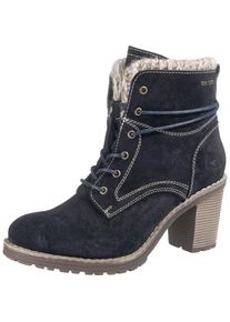 Tom Tailor, Damen Winterstiefeletten, Kobaltblau