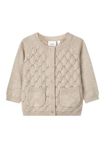 name it, M&auml;dchen Strickjacke, Camel