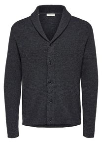 Selected Homme, Herren Strickjacke, Anthrazit